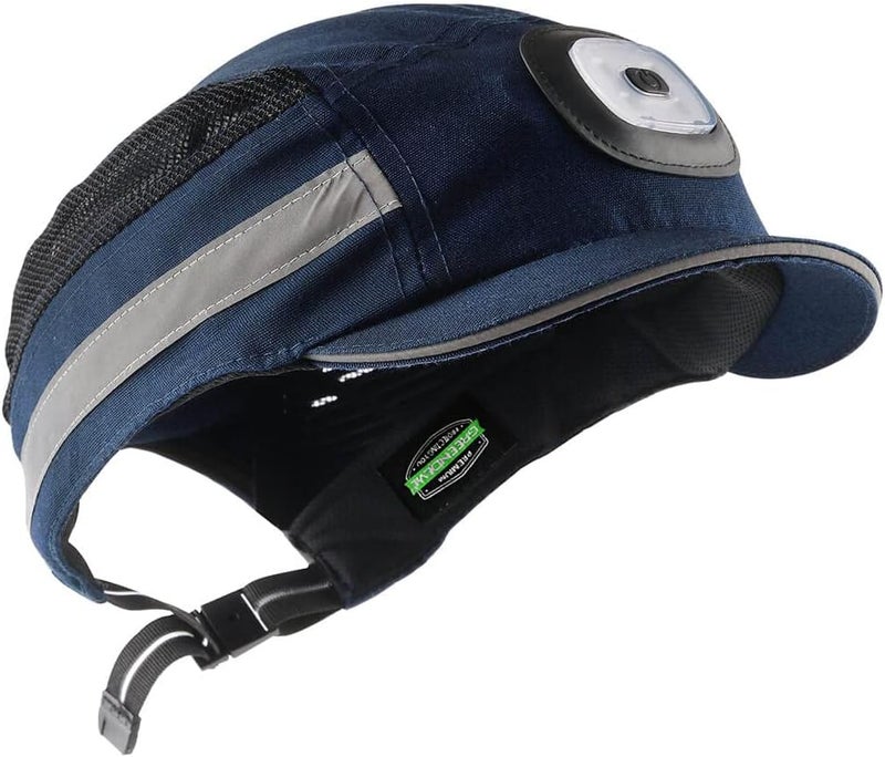 GREEN DEVIL Bump Cap for Safety Baseball Cap Style Hard Hats for Adult Men Women Breathable Lightweight Safety Hat for Head Protection with Reflective Stripes - Image 1